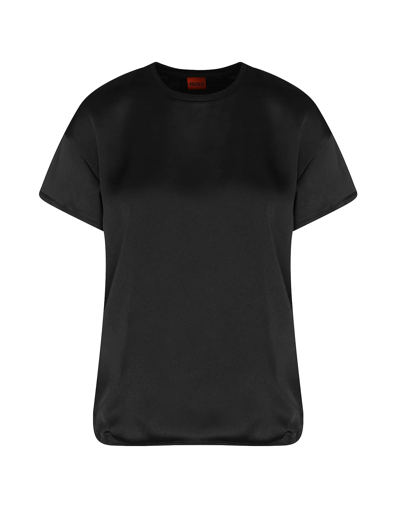 HUGO | Blusenshirt SMART CREW | schwarz